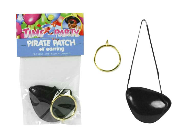 Pirate Patch and Ear Ring